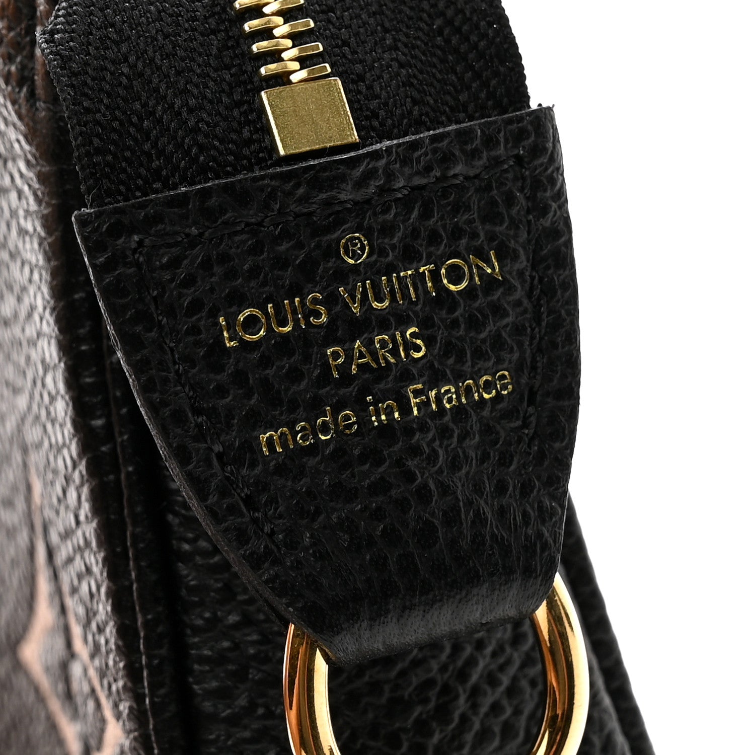 Louis Vuitton Empreinte Monogram Giant Mini Pochette Accessories Black 7 of 7