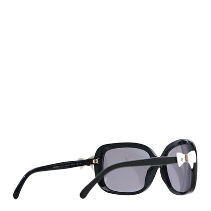 Chanel Acetate CC Bow Sunglasses 5171 Black White 3 of 7