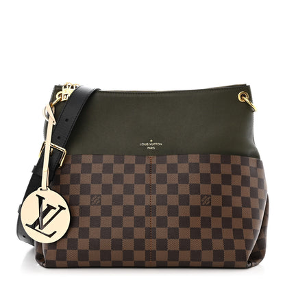 Louis Vuitton Damier Ebene Calfskin Maida Khaki 1 of 12