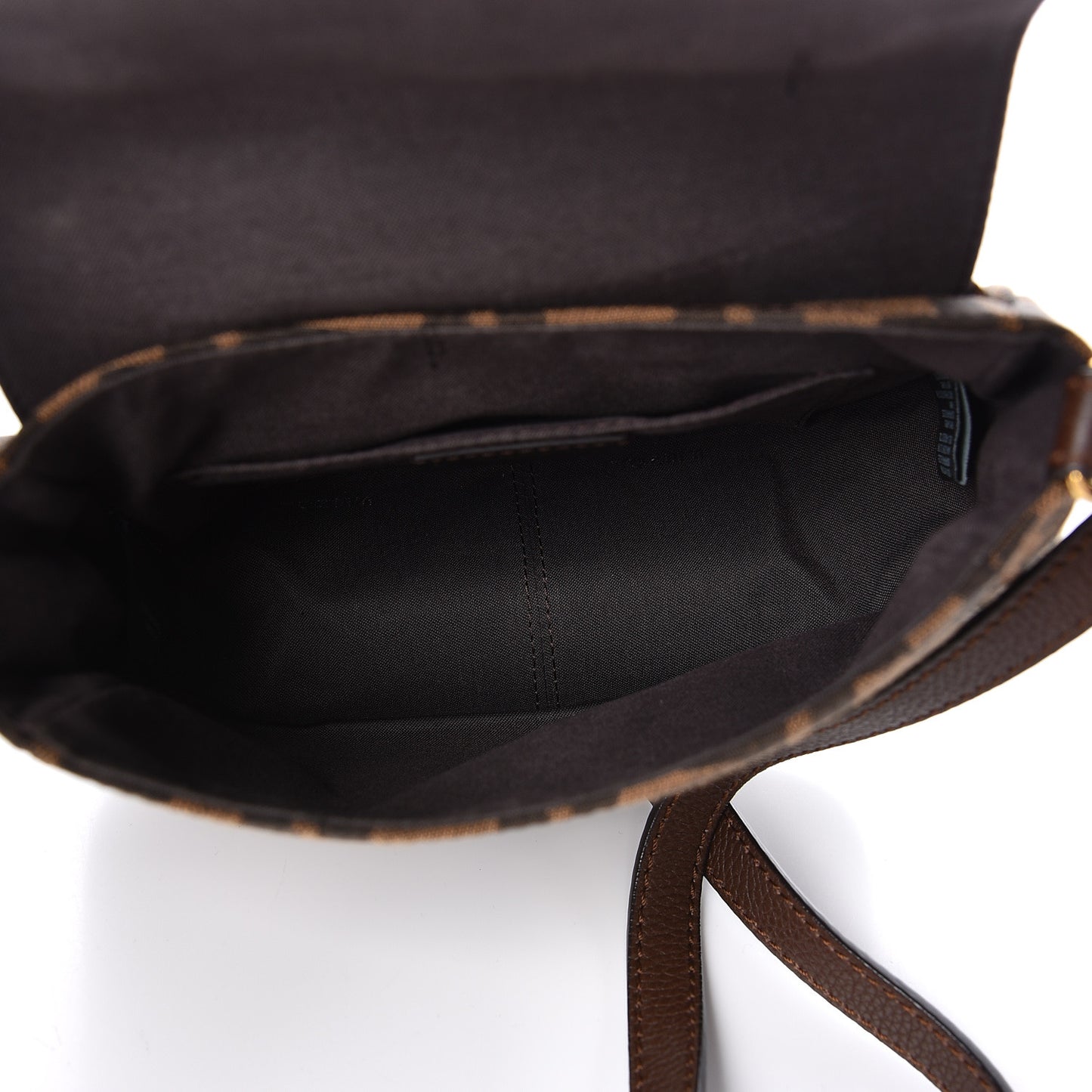 Zucca Vitello Artic Mini Messenger Bag Tobacco Castagna
