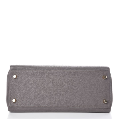 Hermes Togo Kelly Retourne 28 Etain 7 of 40