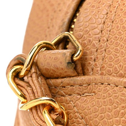 Chanel Caviar Quilted Camera Case Beige 13 of 14