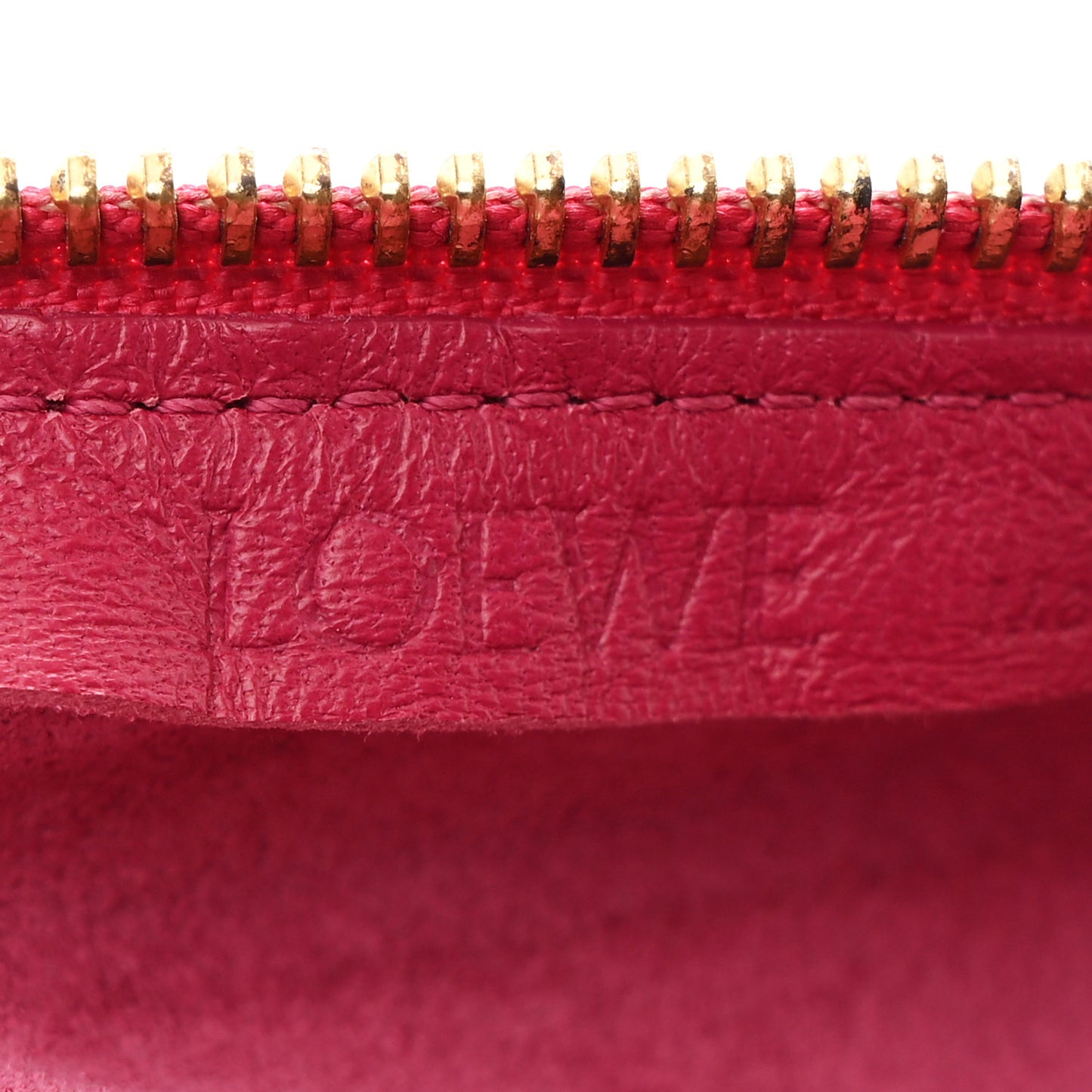 Lambskin Pleated Bracelet Pouch Chain Shoulder Bag Rouge Blossoms