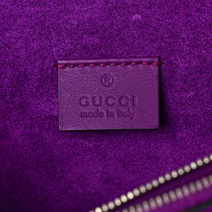 Gucci GG Supreme Monogram Embroidered Small Dionysus Shoulder Bag Purple 6 of 10