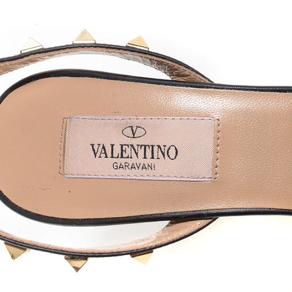 Valentino Garavani Nappa Rockstud Ankle Strap 100mm Sandals 36 Black 7 of 7