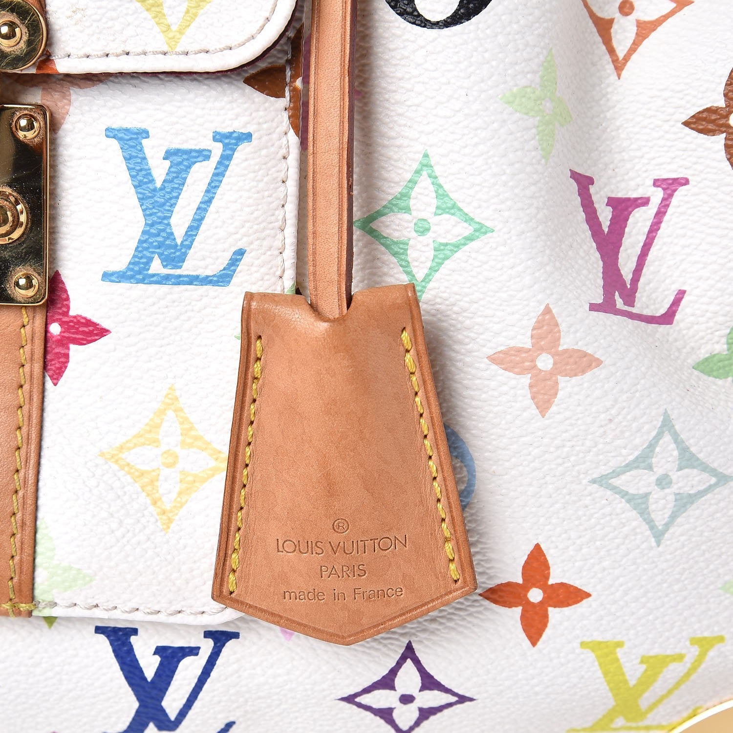 Louis Vuitton Monogram Multicolor Speedy 30 White 11 of 15