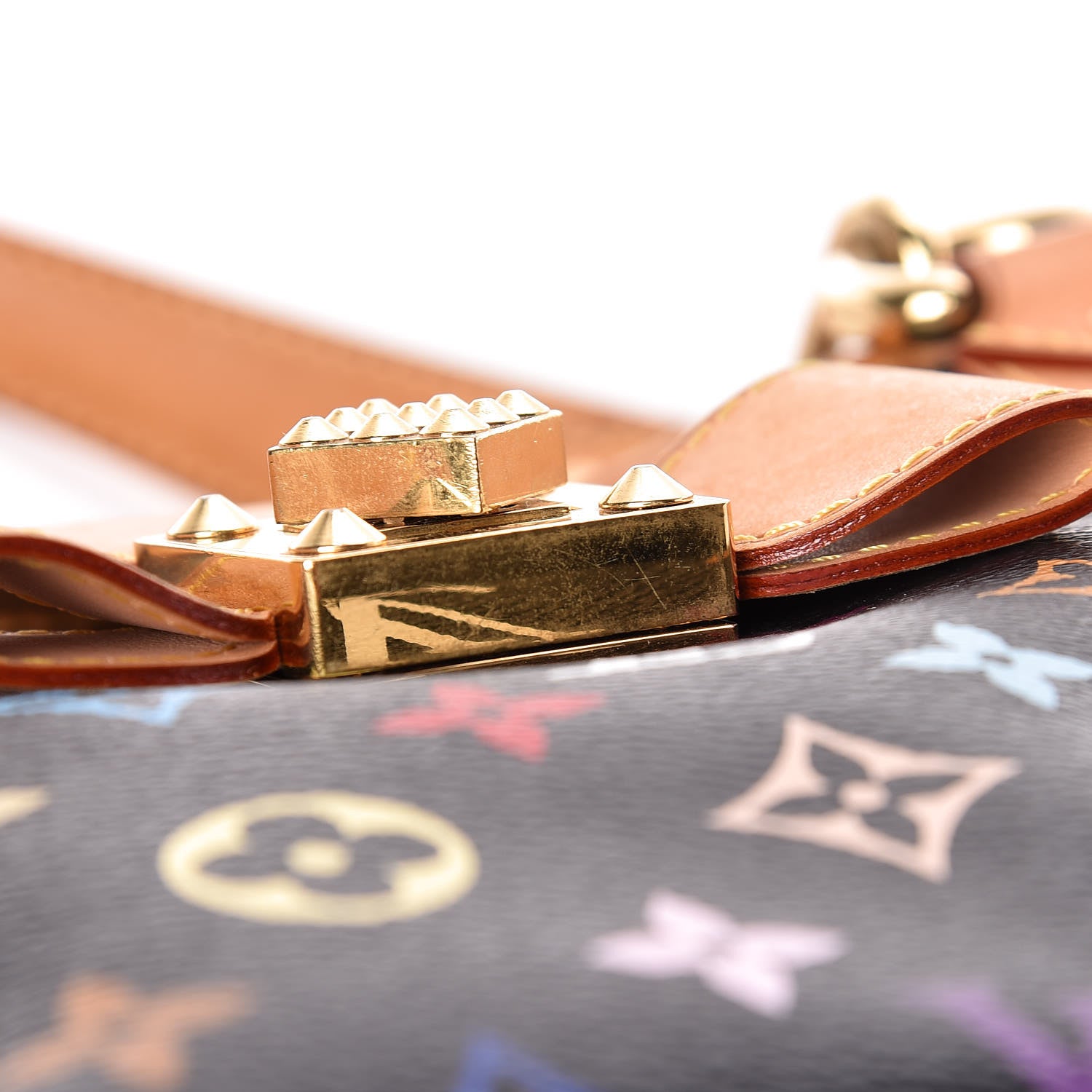 Louis Vuitton Monogram Multicolor Annie MM Black 15 of 15