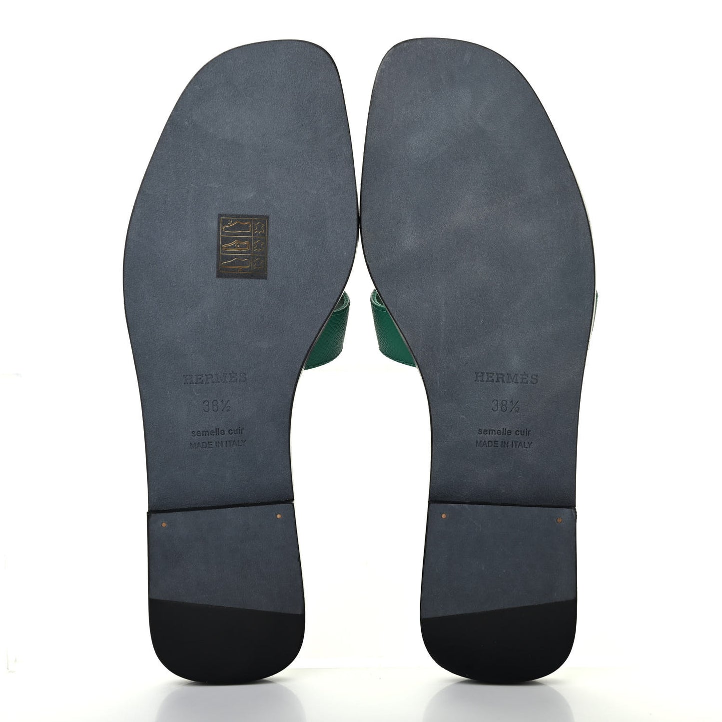 Epsom Oran Sandals 38.5 Malachite