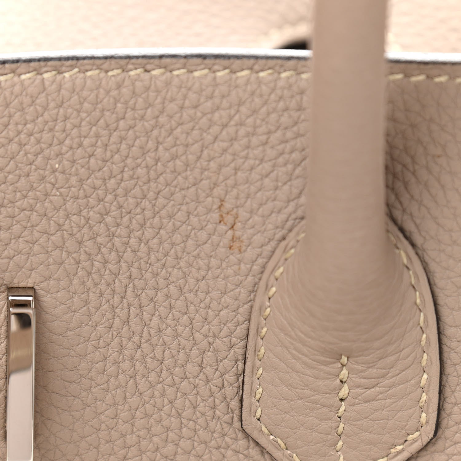 Hermes Togo Birkin 35 Gris Tourterelle 12 of 13