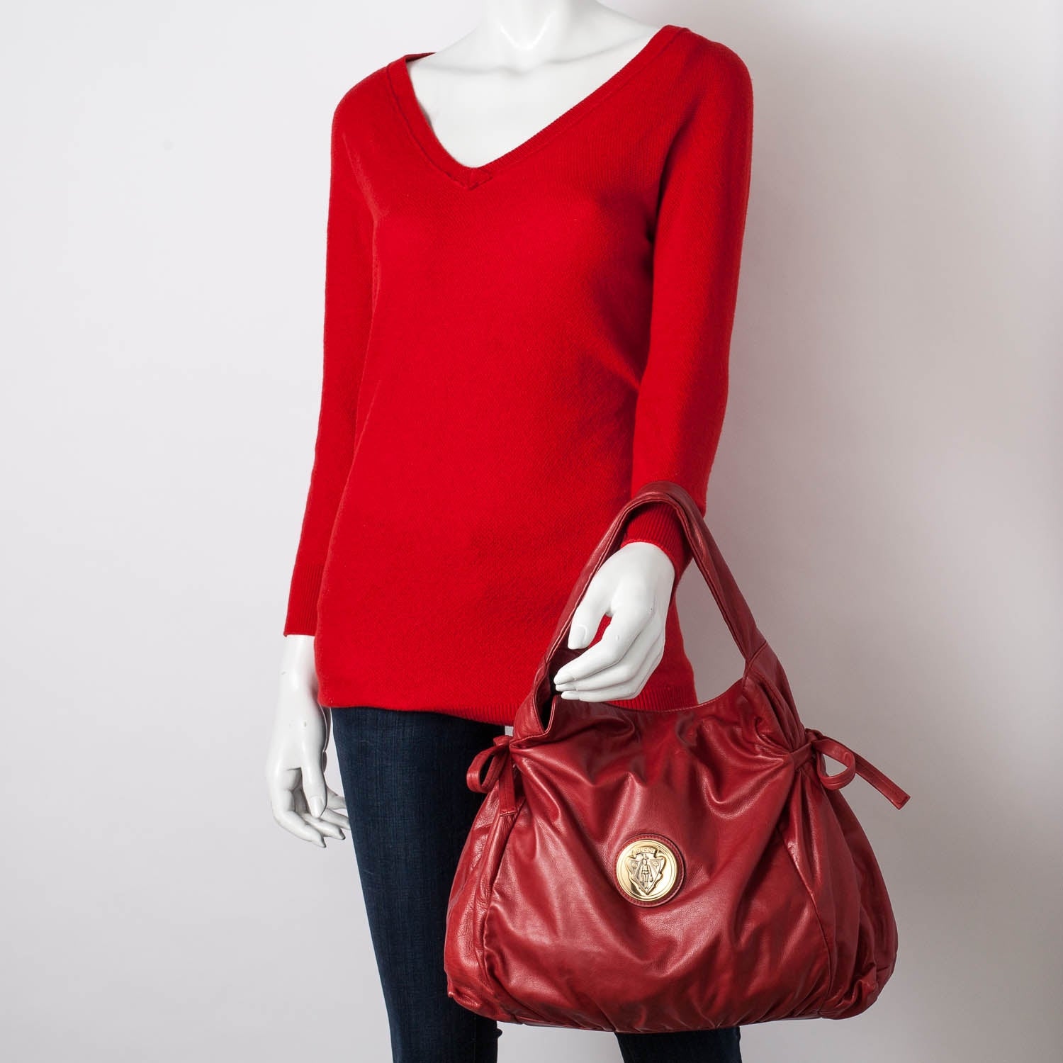 Gucci Leather Medium Hysteria Red 2 of 10