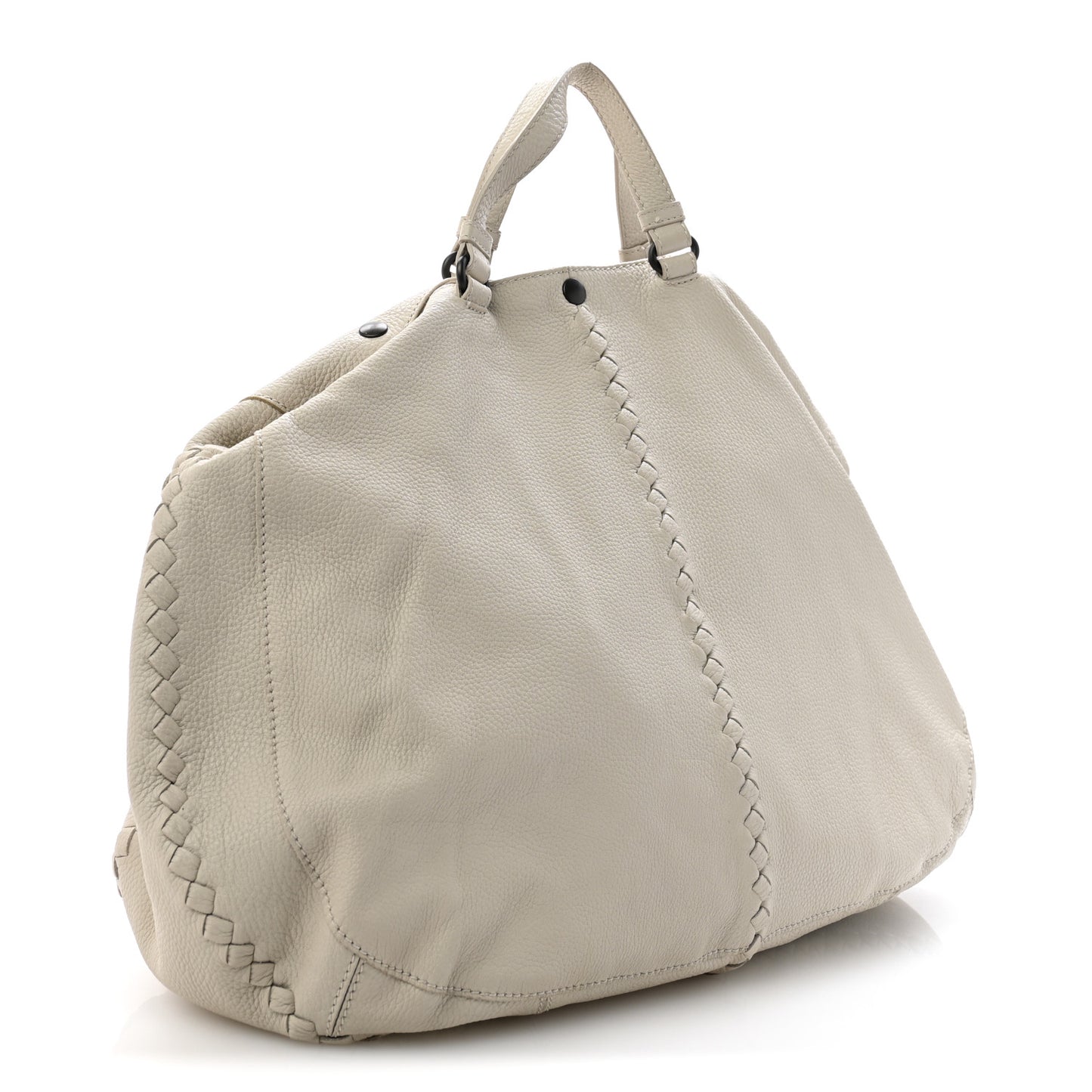 Cervo Deerskin Large Hobo White