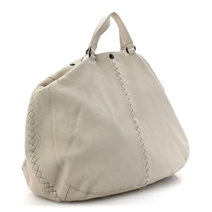 Bottega Veneta Cervo Deerskin Large Hobo White 3 of 12