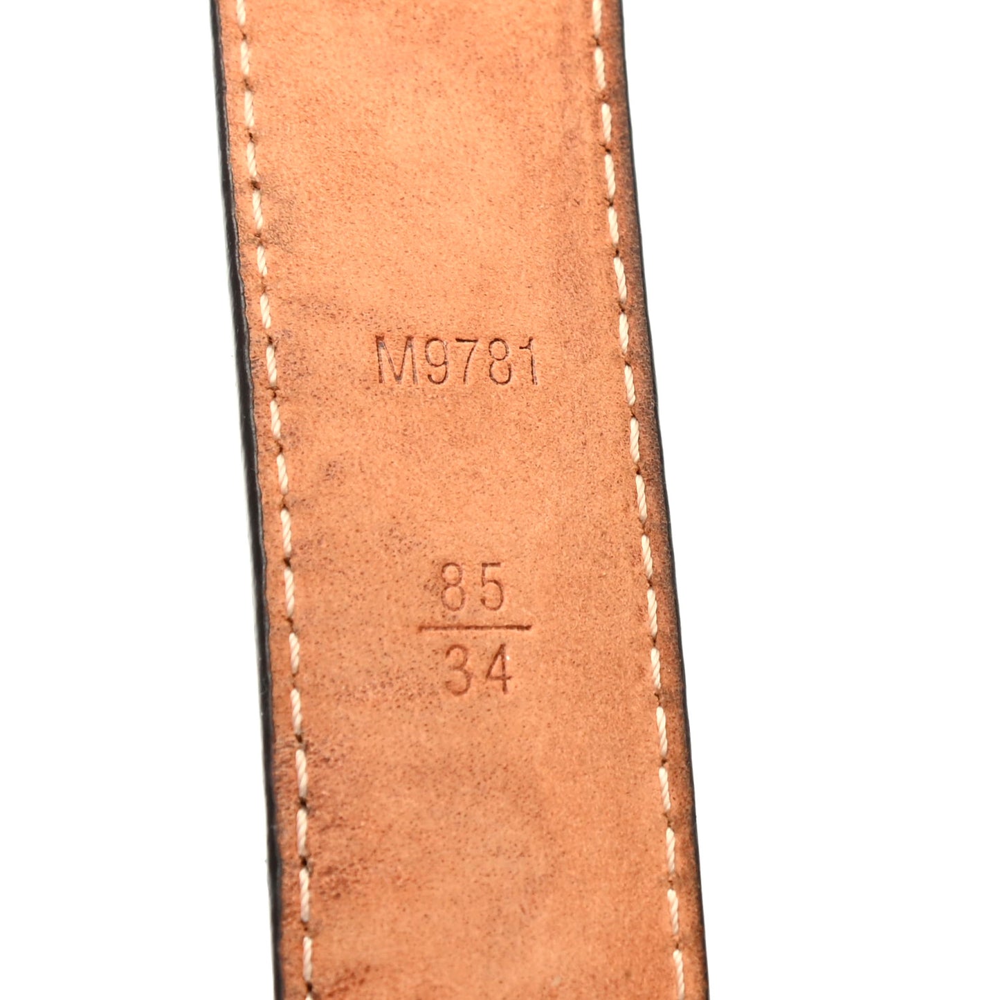 Monogram 25mm LV Initiales Belt 85 34
