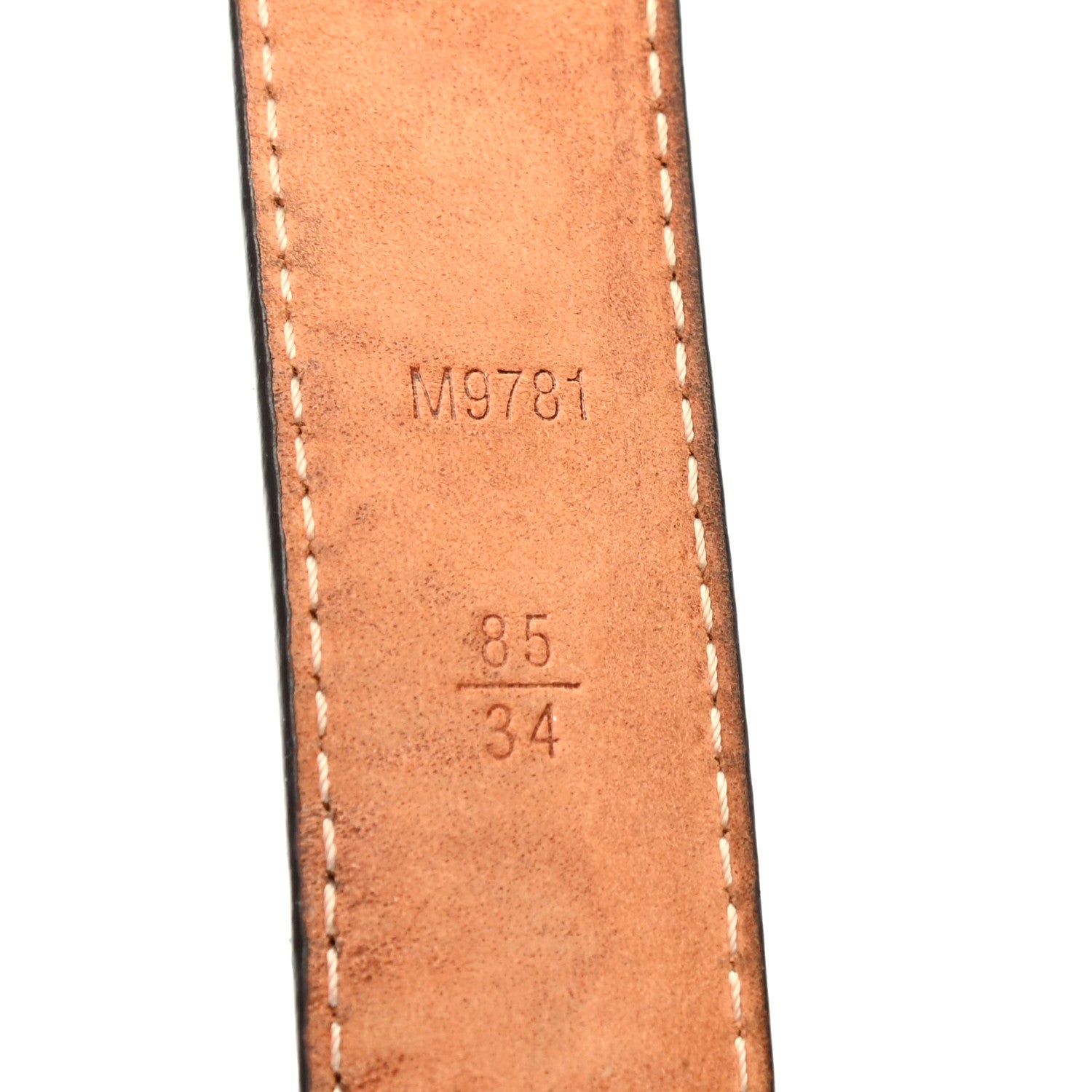 Louis Vuitton Monogram 25mm LV Initiales Belt 85 34 5 of 6