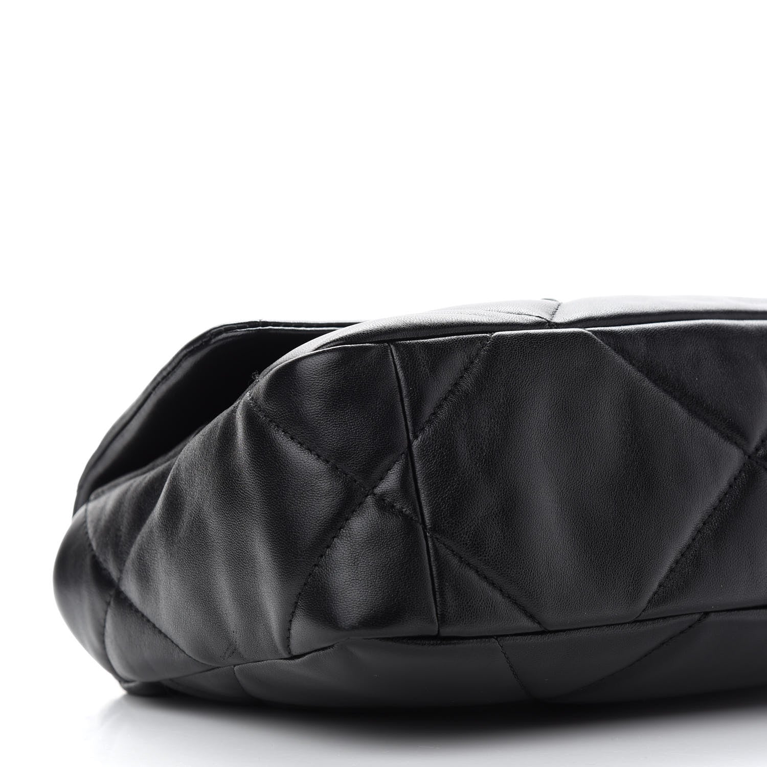 Chanel Lambskin Quilted Medium Chanel 19 Flap Black 7 of 9