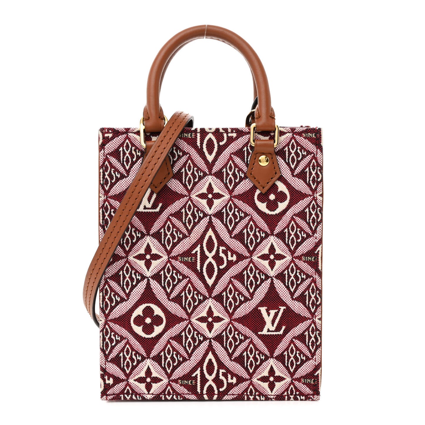 Jacquard Since 1854 Petit Sac Plat Bordeaux