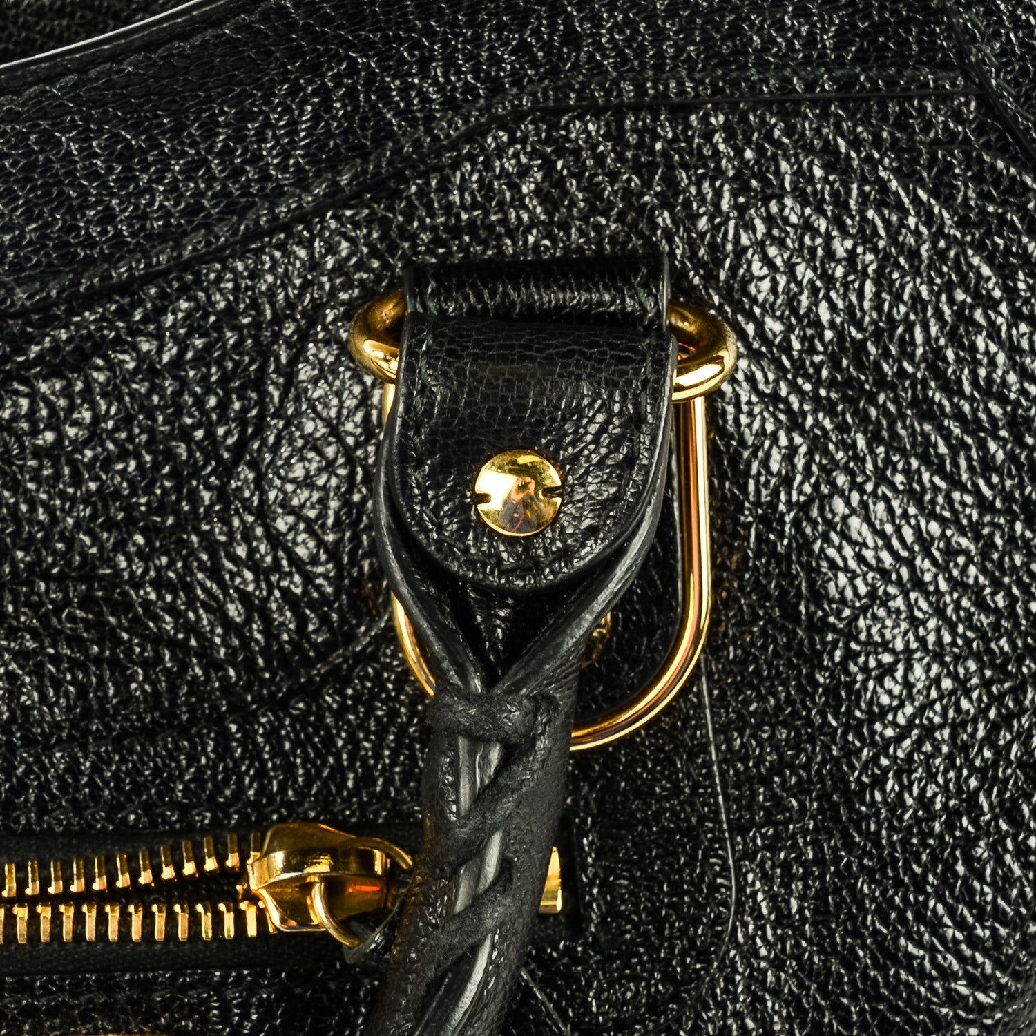 Balenciaga Chevre Gold Metallic Edge Hardware City Black 2 of 12