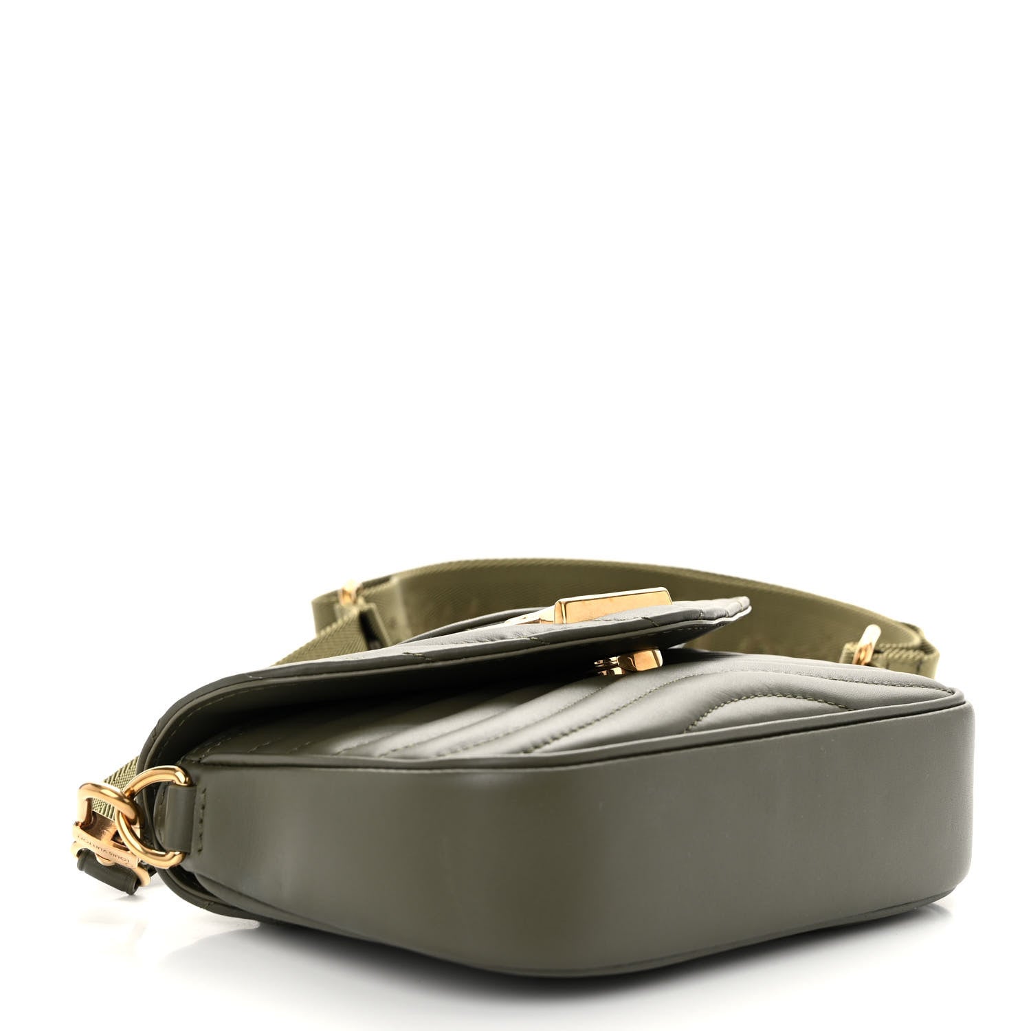Louis Vuitton Calfskin New Wave Multi Pochette Kaki 4 of 9