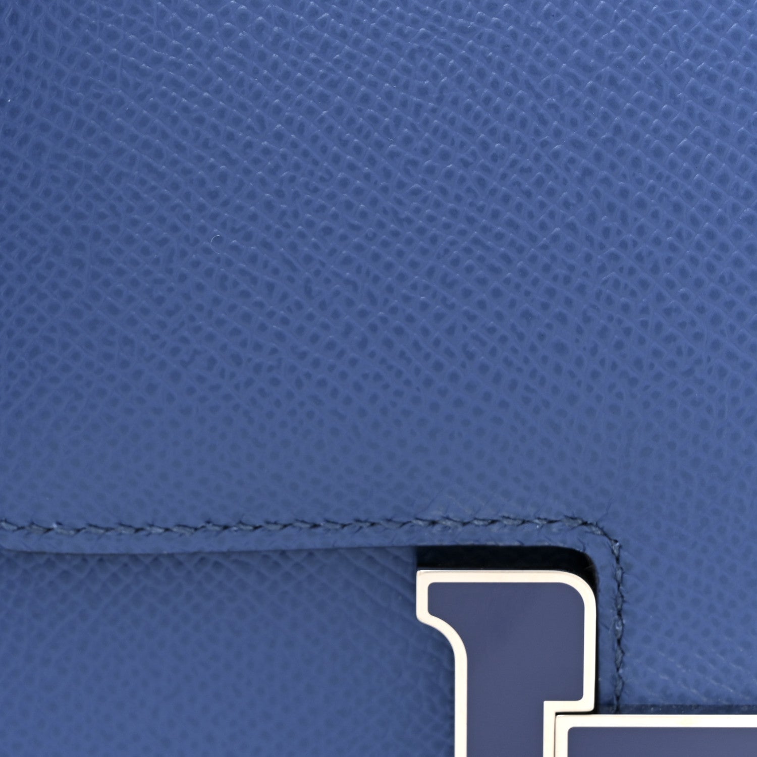 Hermes Epsom Enamel Constance 18 Bleu France 8 of 11