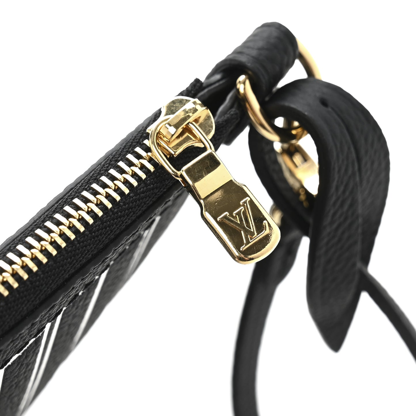 Calfskin Neverfull Inside Out MM Pochette Black