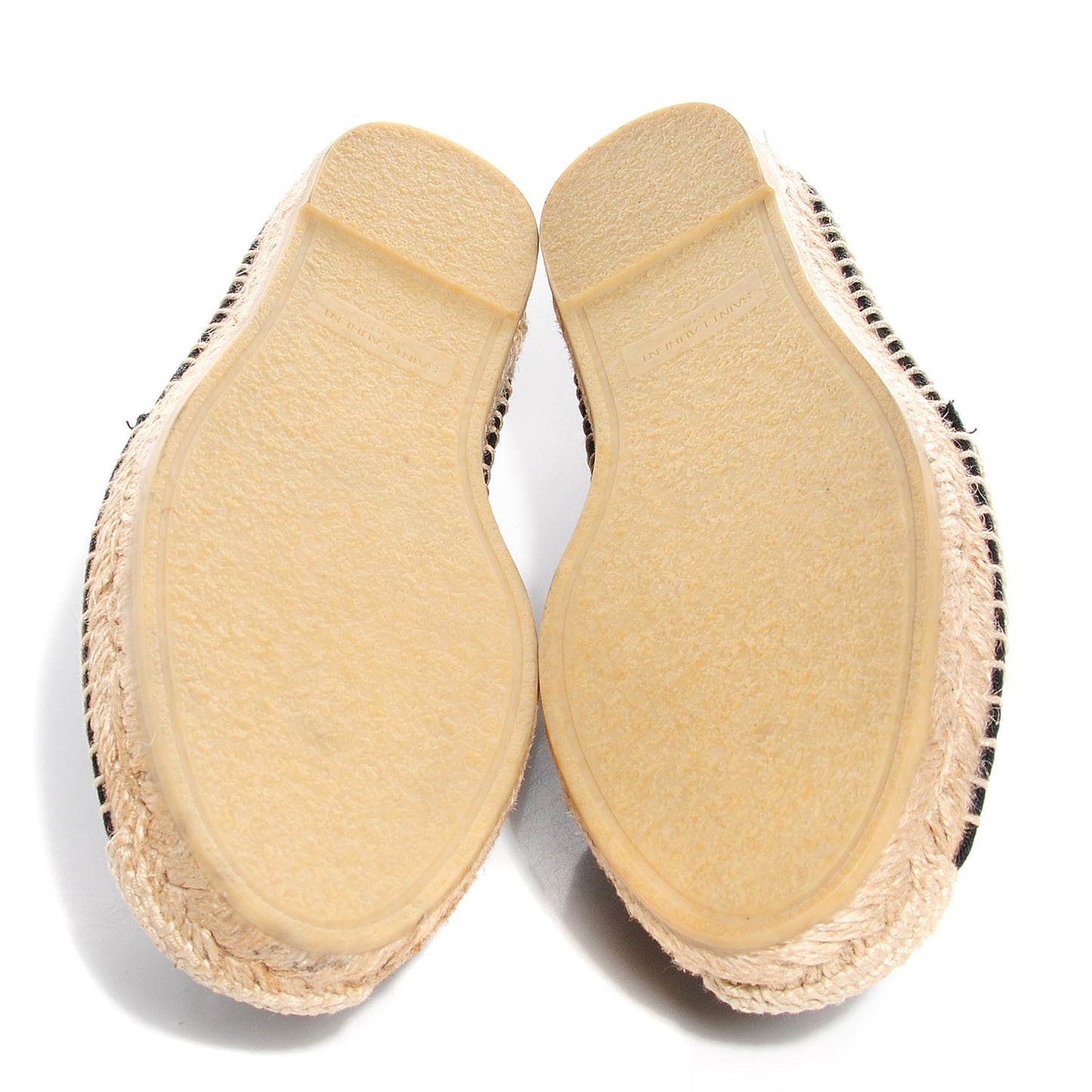 Canvas Star Studded Espadrilles 36 Black