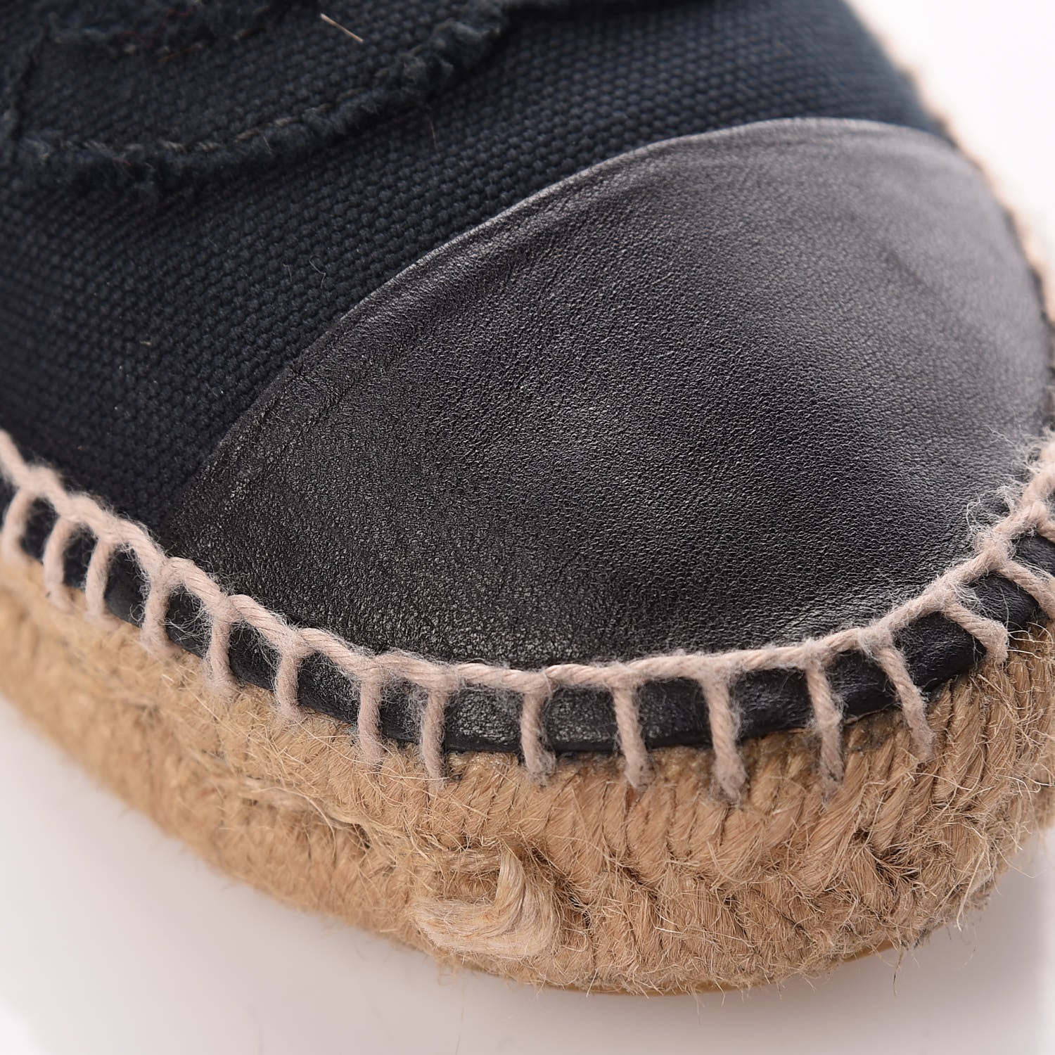 Chanel Canvas CC Espadrilles 38 Black 14 of 17