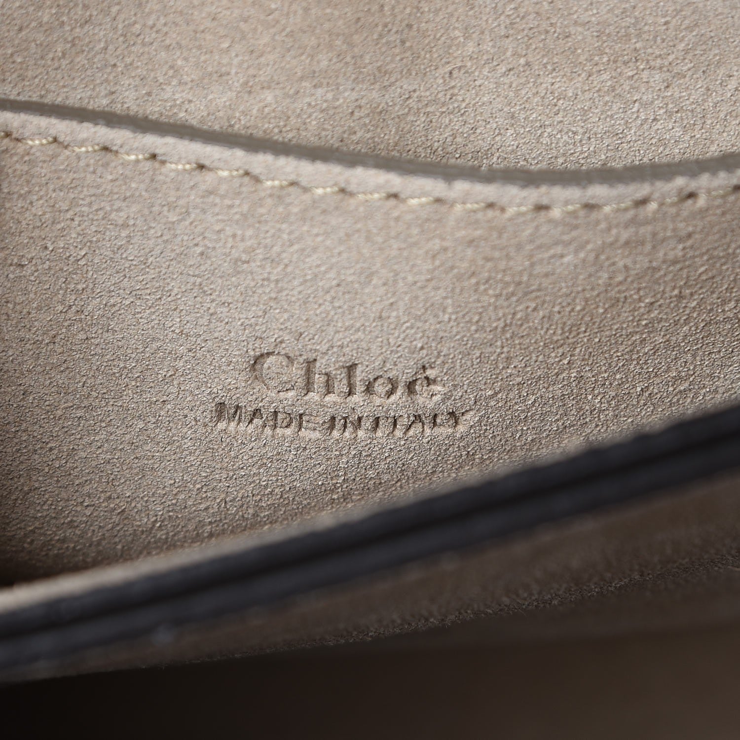 Chloe Glossy Lambskin Small Faye Shoulder Bag Deep Forest 6 of 6