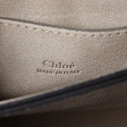 Chloe Glossy Lambskin Small Faye Shoulder Bag Deep Forest 6 of 6