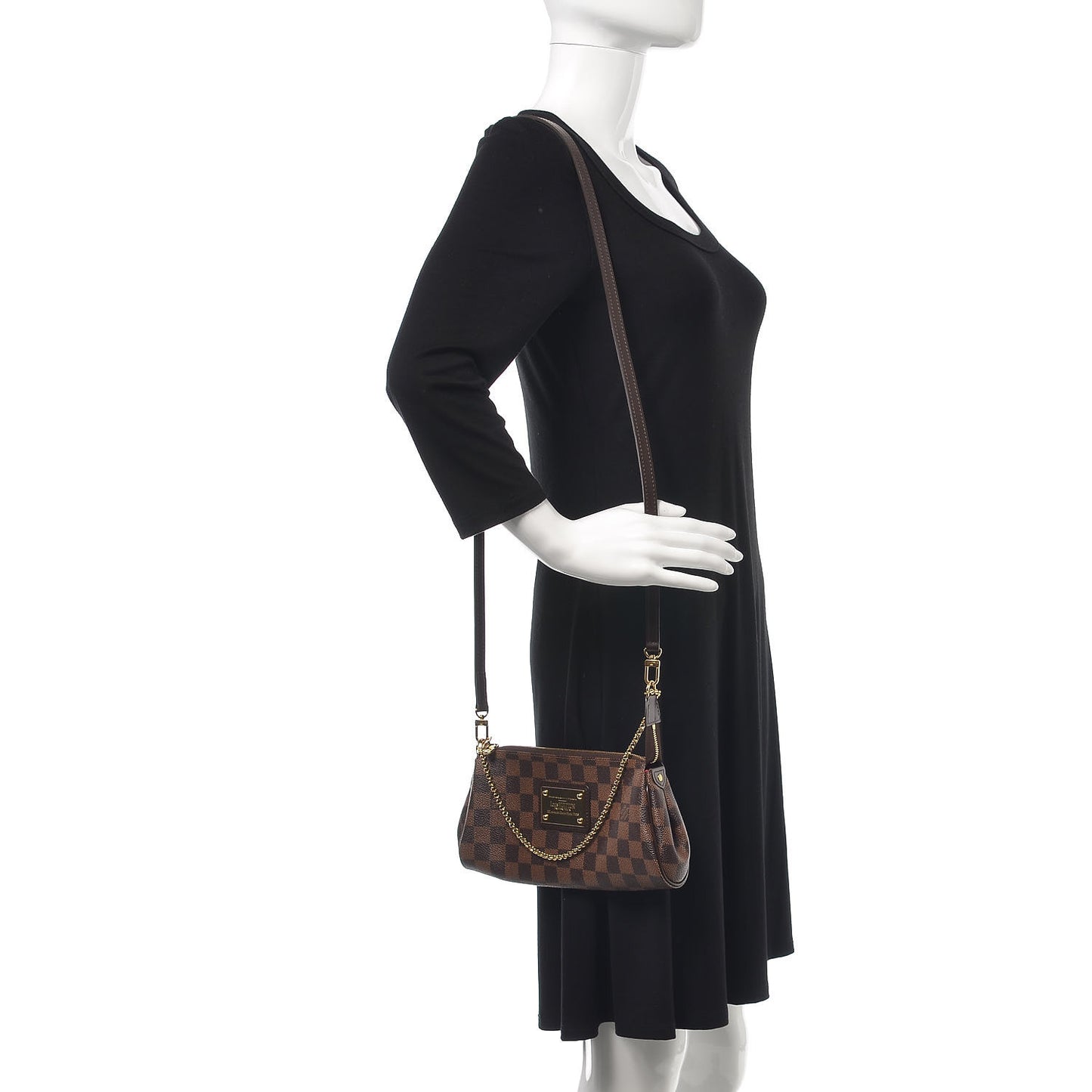 Damier Ebene Eva Clutch
