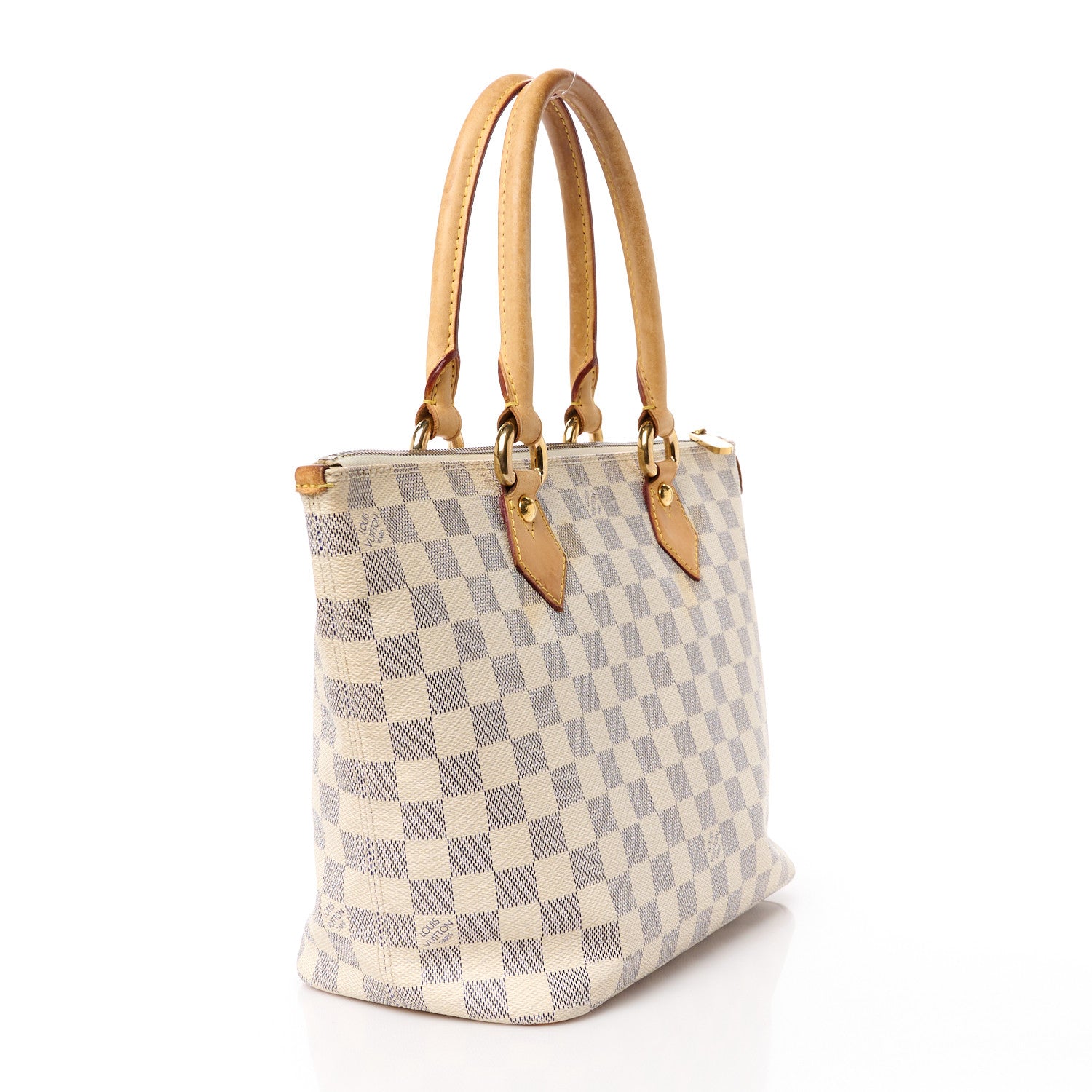 Louis Vuitton Damier Azur Saleya PM 3 of 15
