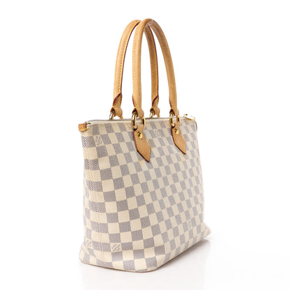 Louis Vuitton Damier Azur Saleya PM 3 of 15