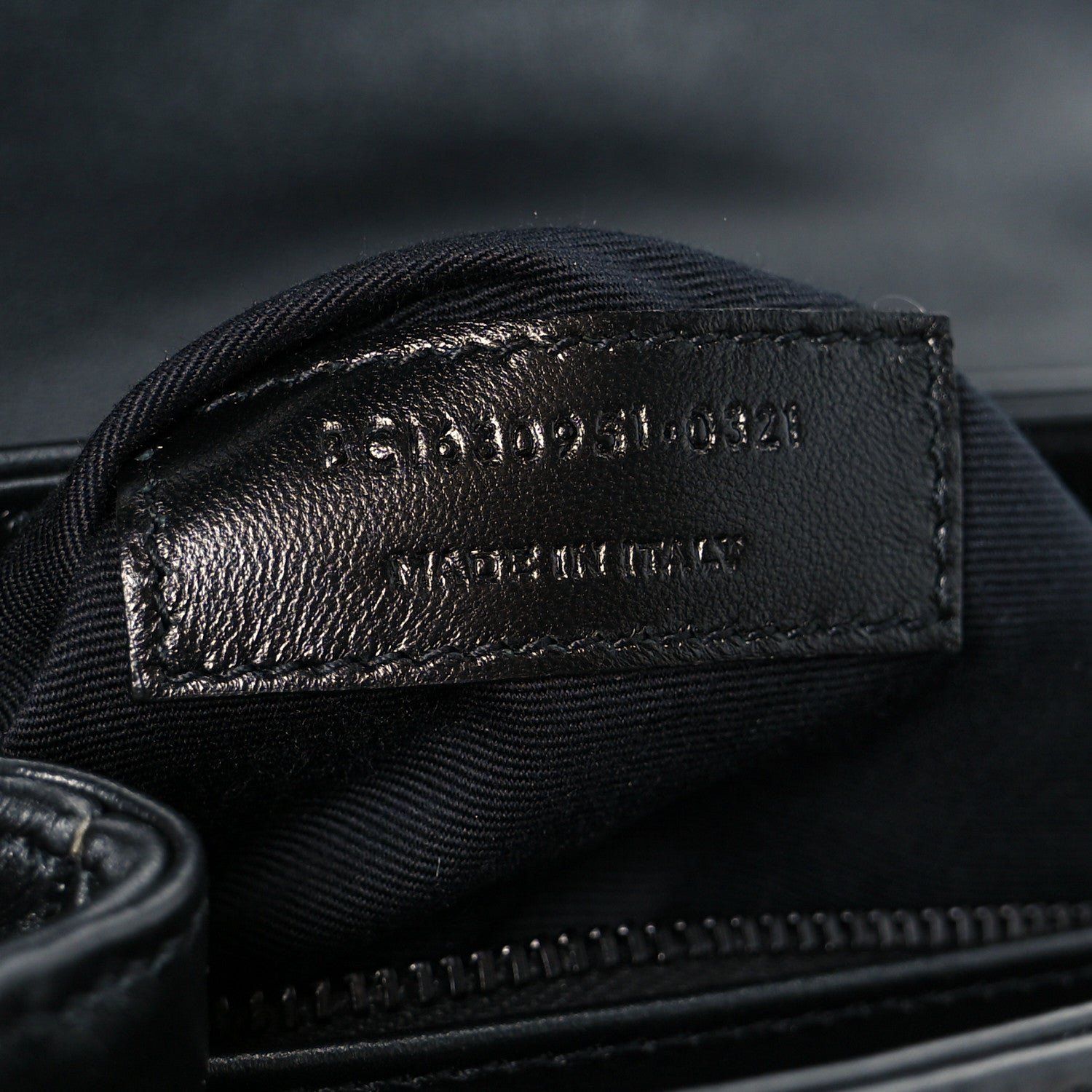 Saint Laurent Calfskin Y Quilted Monogram Monochrome Toy Loulou Crossbody Bag Black 8 of 12
