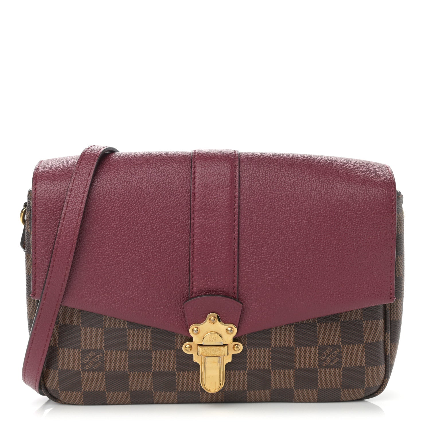 Louis Vuitton Damier Ebene Clapton Raisin 1 of 8