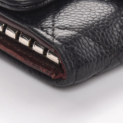 Chanel Caviar Quilted 6 Key Holder Black 10 of 12