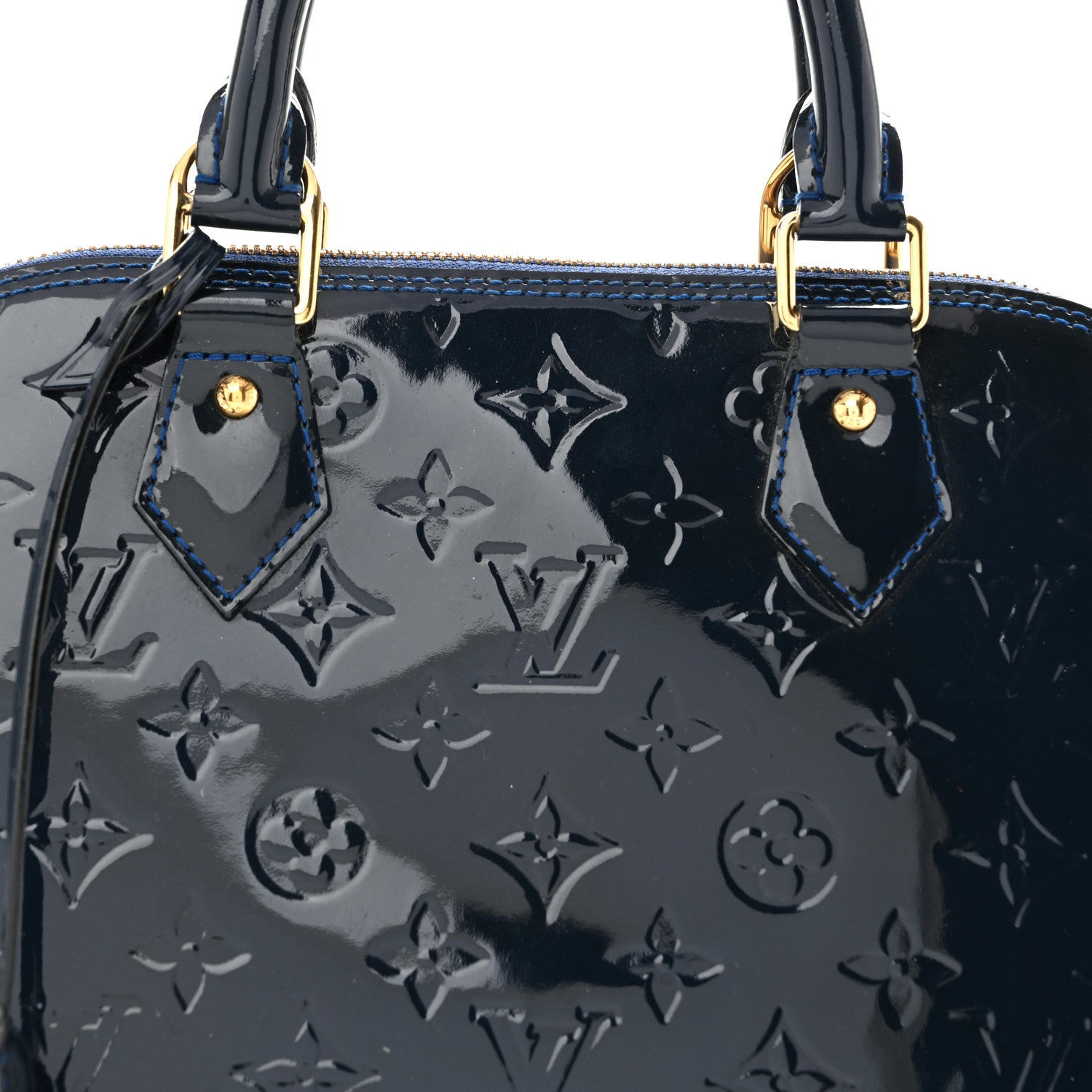 Louis Vuitton Vernis Alma PM Grand Blue 8 of 12