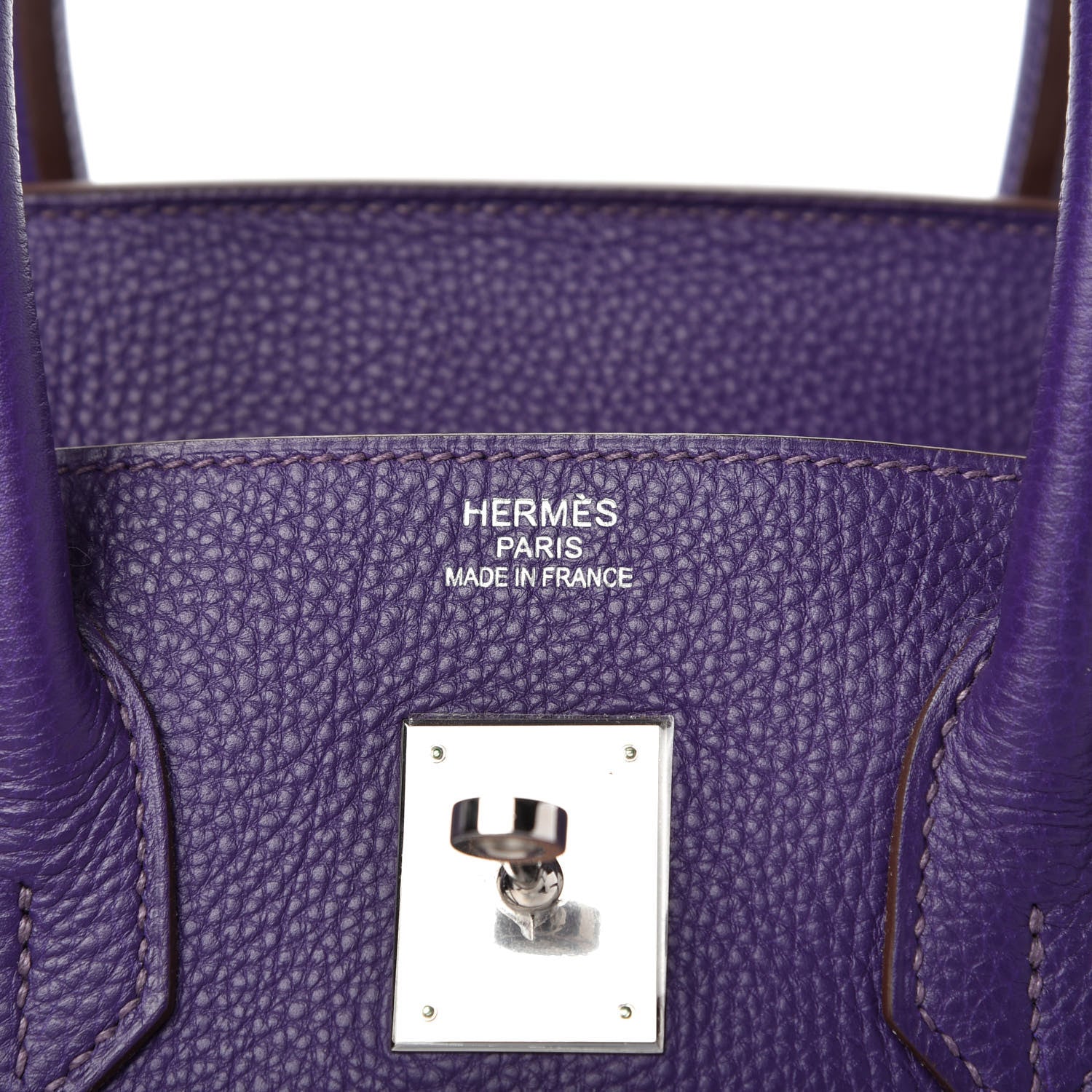 Hermes Togo Birkin 35 Iris 8 of 10