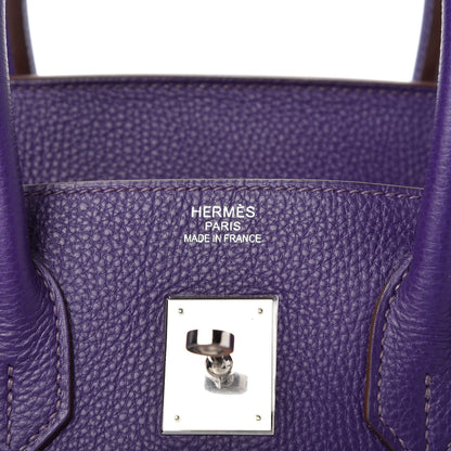 Hermes Togo Birkin 35 Iris 8 of 10