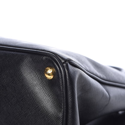 Prada Saffiano Lux Large Tote Black 17 of 19