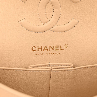 Chanel Caviar Quilted Small Double Flap Beige 6 of 16