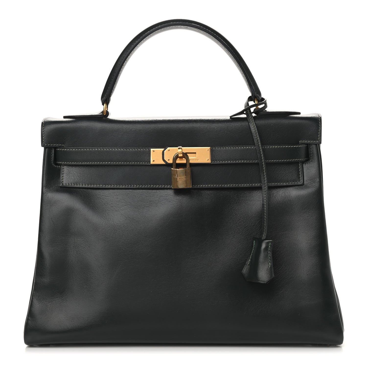 Hermes Box Kelly Retourne 32 Vert Fonce 1 of 15