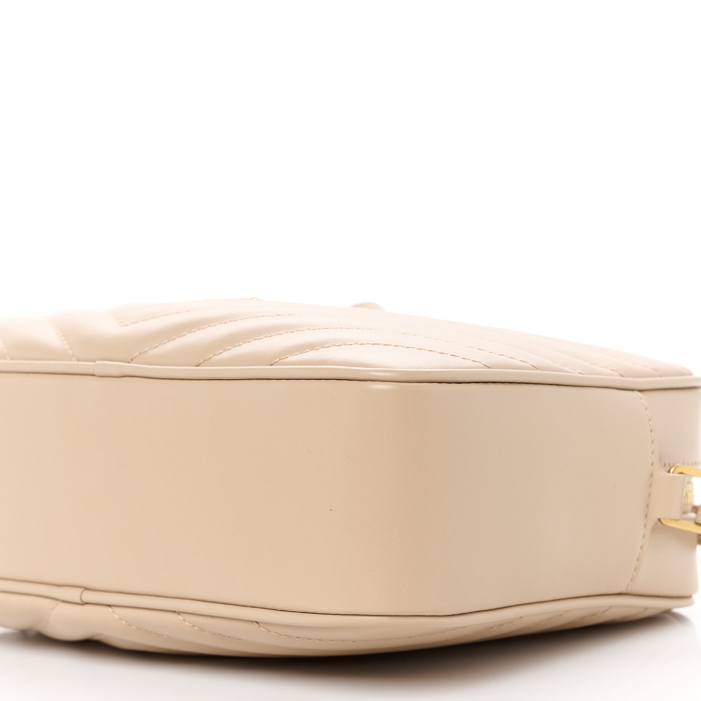 Calfskin Matelasse Monogram Lou Camera Bag Dark Beige