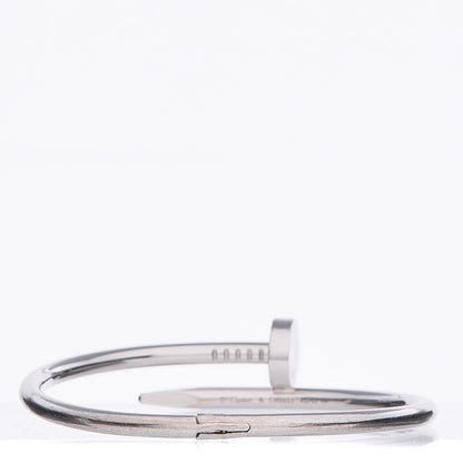 Cartier 18K White Gold Juste Un Clou Bracelet 16 3 of 4