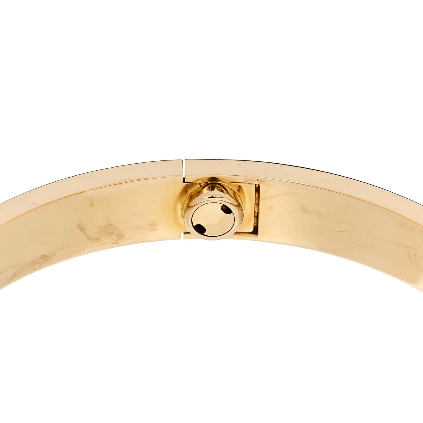 18K Yellow Gold LOVE Bracelet 17