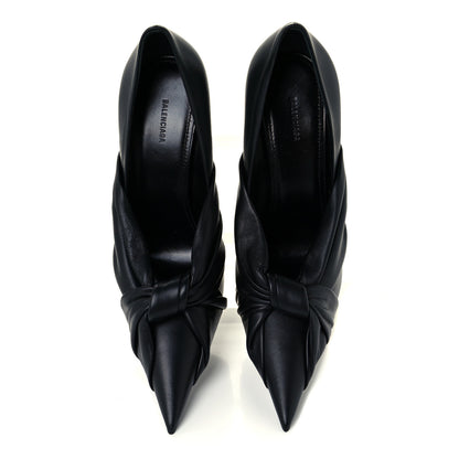 Balenciaga Smooth Nappa Drapy 110mm Pumps 36 Black 5 of 11
