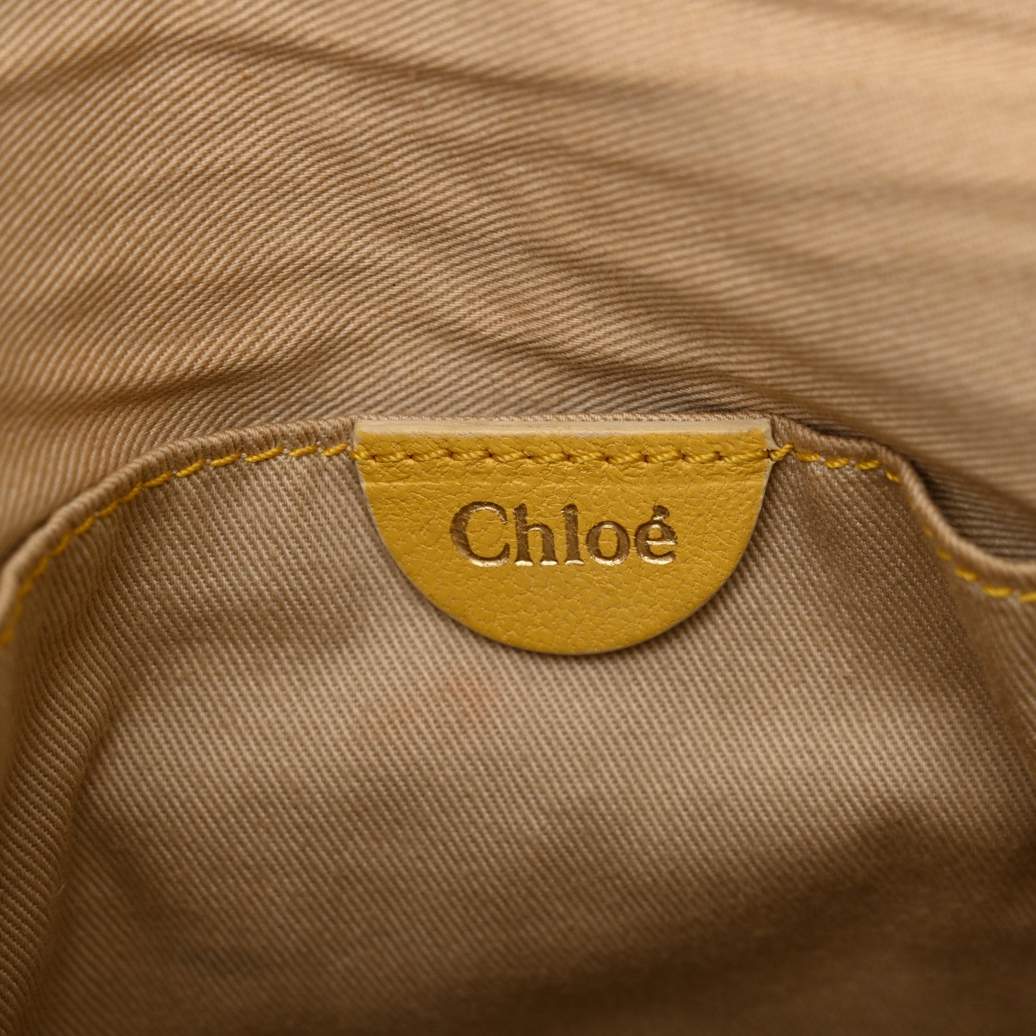 Chloe Calfskin Medium Marcie Lock Satchel Mimosa 6 of 13