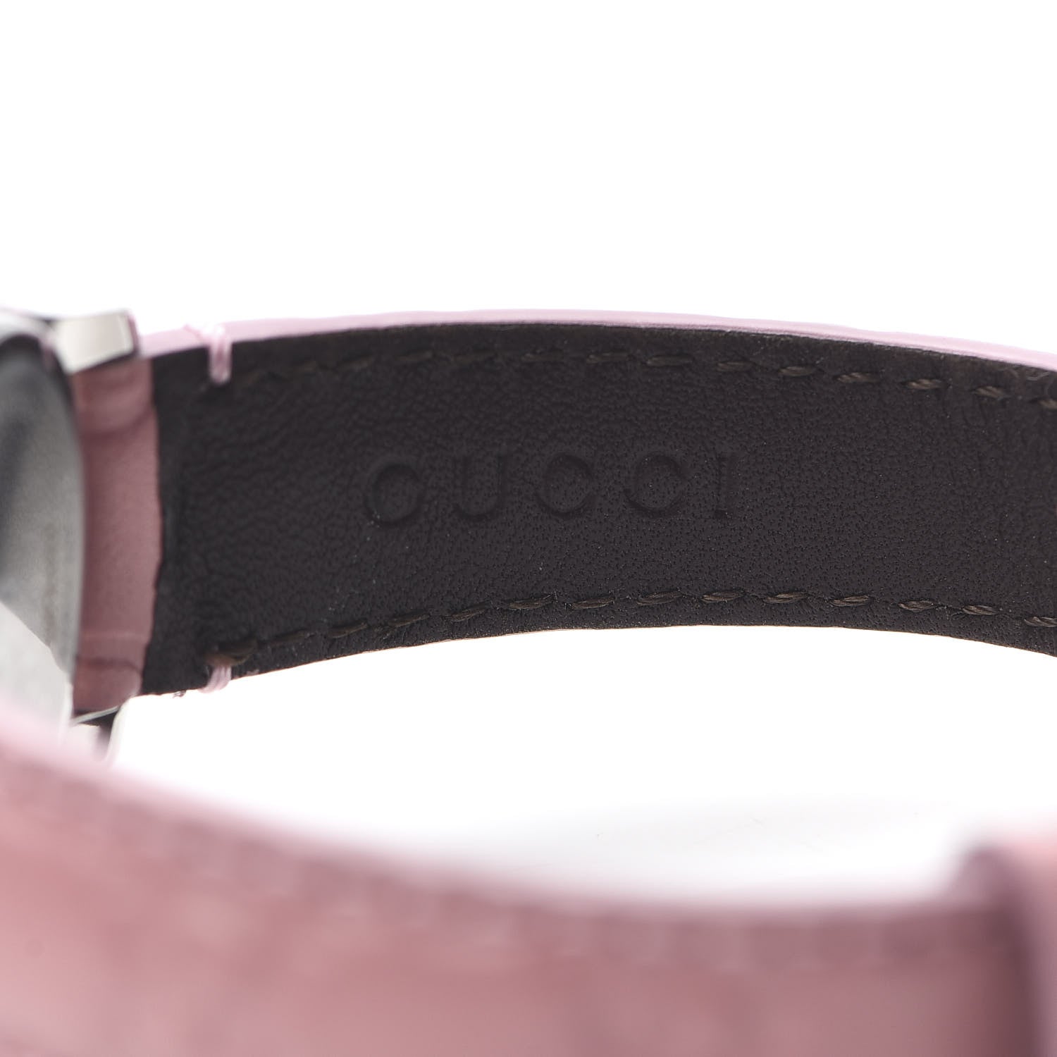Gucci Stainless Steel Calfskin 27mm G-Timeless Quartz Watch Pink 7 of 8