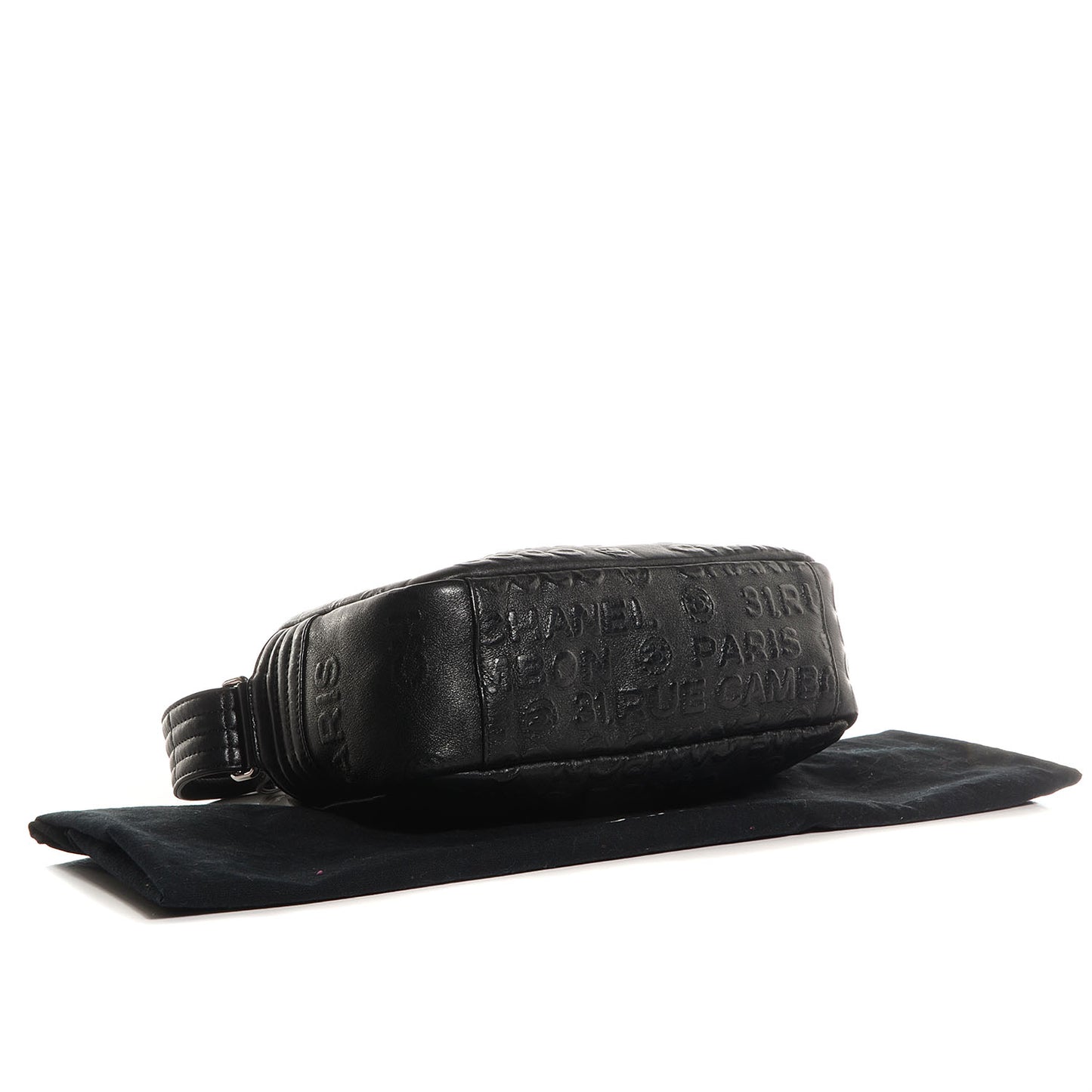 Calfskin Small Unlimited Shoulder Bag Black