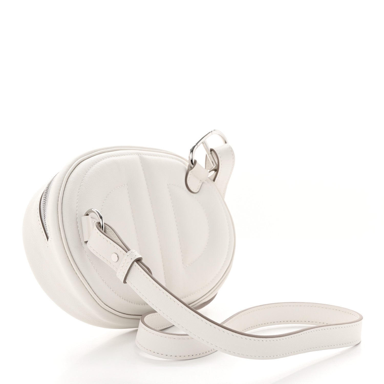 Hermes Swift Verso In-The-Loop Belt Bag Gris Perle Limoncello 2 of 9