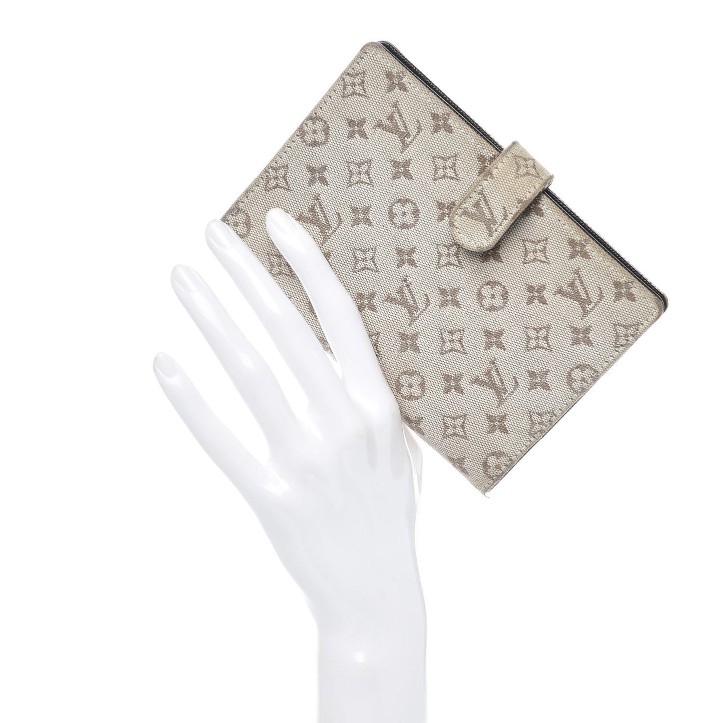 Mini Monogram Small Ring Agenda Light Kaki