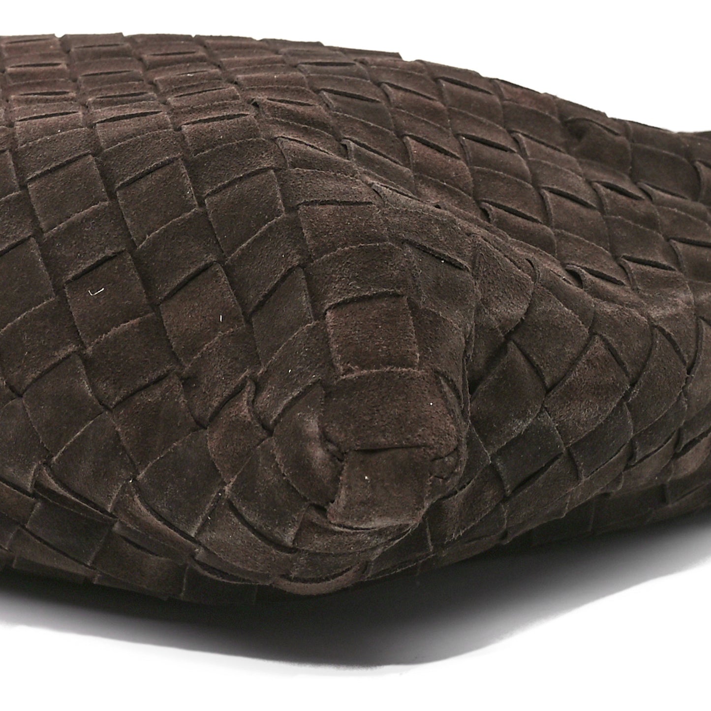 Suede Intrecciato Small Hop Fondant